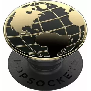 Phone grip Popsockets Pop Enamel Globe Trotter (model 804073) — collapsible stand and cable wrap