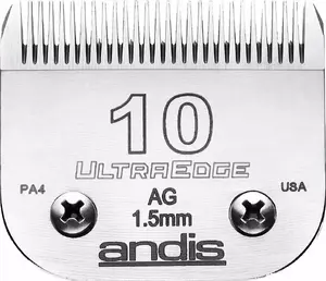 Rezerves tērauda snap-on asmens groomera trimmerim Andis Nr.10 (1,5 mm) universāls