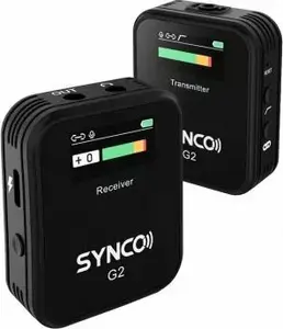 Bezvadu mikrofona sistēma SYNCO G2 A1 ar ekrānu WAIR-G2-A1