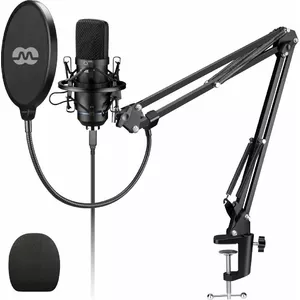 Mozos mikrofona komplekts MKIT-700PROv2 USB mikrofons + Pop filtrs + statīvs
