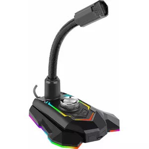 Marvo MIC-05 spēļu mikrofons ar RGB apgaismojumu — Marvo MIC-05