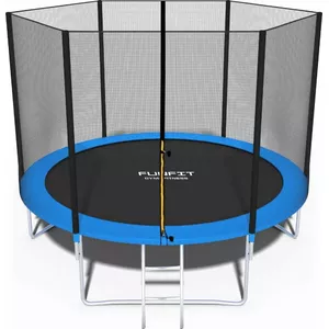 Dārza tramplīns Funfit 846 ar drošības tīklu, apaļš 10 ft (312 cm)