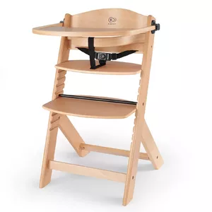 Kinderkraft ENOCK Convertible high chair Hard seat Wood