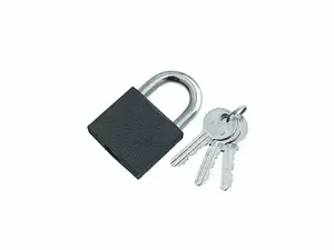 Padlock MODECO WOLF LOCK shackle 50 mm gray set of 6 MN-02-250