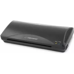 Cold/hot laminator ESPERANZA EFL001 — max lamination width 240 mm, 265 W, 220–240 V, 250 mm/min, black