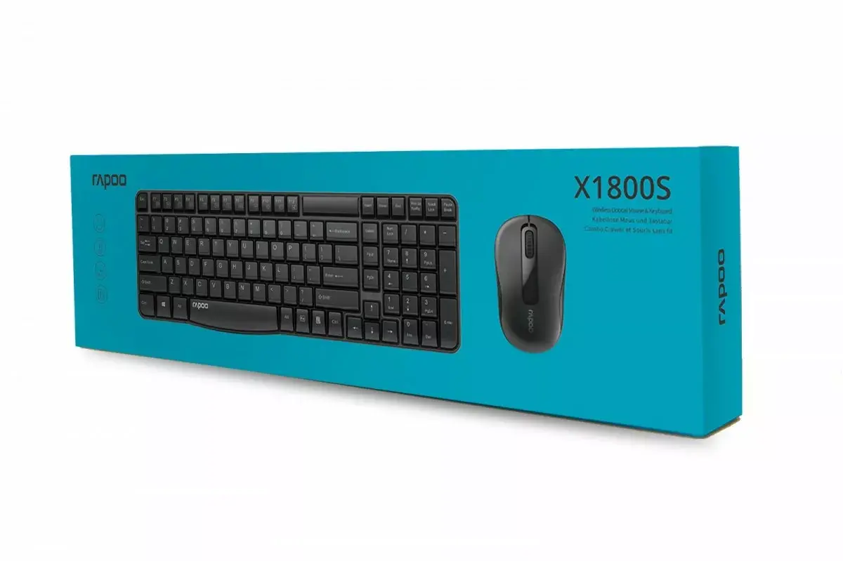 RAPOO X1800S беспроводной набор клавиатуры и мыши Photo 6