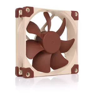 Вентилятор для корпуса Noctua NF-A9 92×92×25 мм, 9 см, 2000 об/мин, 5 В, 78.9 м³/ч, 22.8 дБ, подшипник SSO, бежевый/коричневый