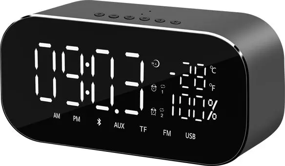AKAI ABTS-S2BK Радиочасы — цифровой FM, Bluetooth Photo 2