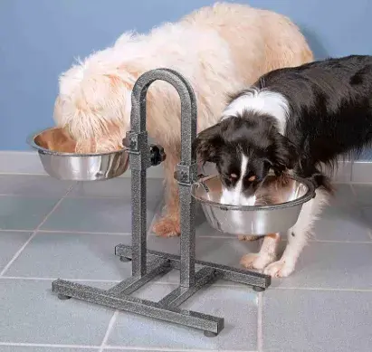 Trixie Dog Bar nerūsējošā tērauda bļodu statīvs Ø24 cm Photo 2