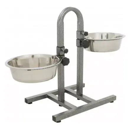 Trixie Dog Bar nerūsējošā tērauda bļodu statīvs Ø24 cm Photo 3