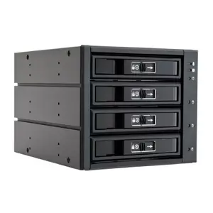 Панель для дисков Chieftec CBP-3141SAS Черная 1 Вентилятор 8см