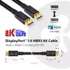 DisplayPort kabelis CLUB3D DisplayPort 1.4 HBR3 8K Photo 3