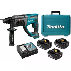 Perforators Makita DHR202RTE3 18v 3x5.0Ah
