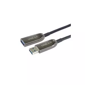 Optical AOC Cable PREMIUMCORD ku3opt20 USB 3.0 20 m — active optical cable for high-speed USB connections