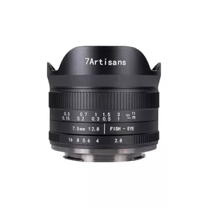 7Artisans 7.5mm F2.8 Mark II Wide Fish-eye Lens for Sony E-mount