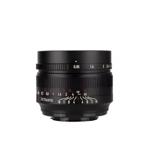 Objektīvs TTArtisan A008B-X MILC/SLR, 7 elementi/5 grupas, min. fokuss 0,45 m, garums 58 mm, melns