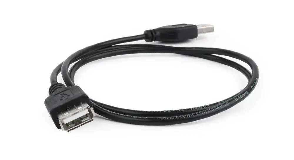USB кабель Gembird CC-USB2-AMAF-75CM/300-BK Photo 2