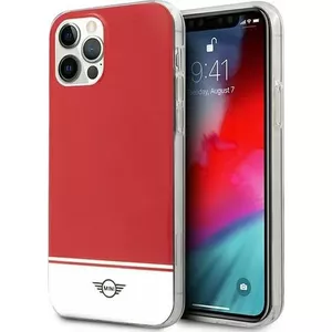 Mini Mini MIHCP12MPCUBIRE iPhone 12/12 Pro 6,1" czerwony/red hard case Stripe Collection