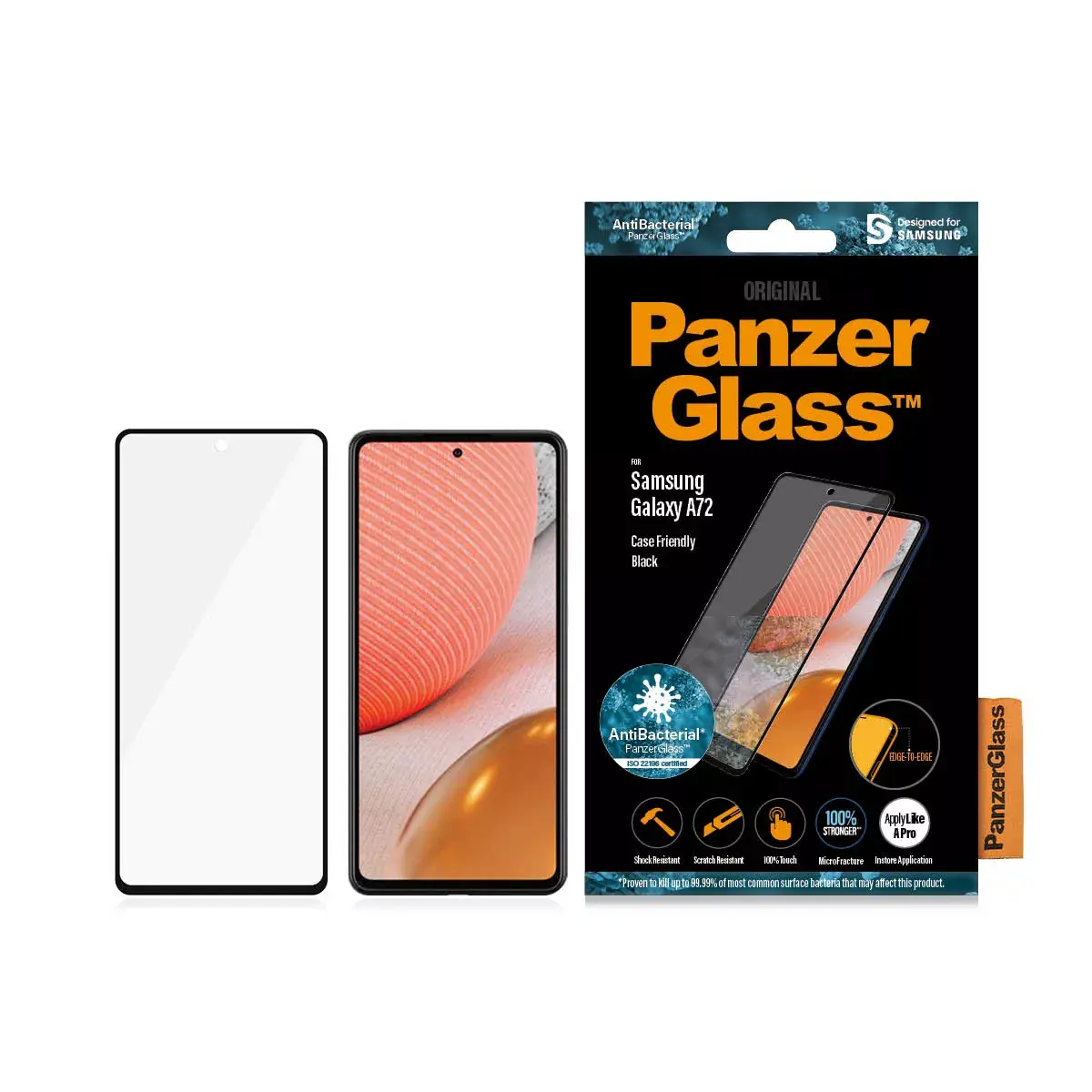 Защитное стекло PanzerGlass Samsung Galaxy A72 Photo 2