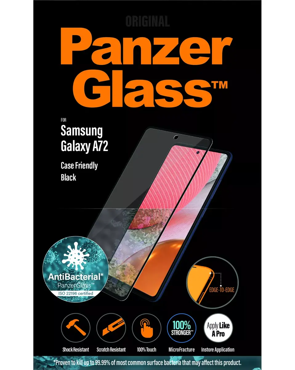 Защитное стекло PanzerGlass Samsung Galaxy A72 Photo 3