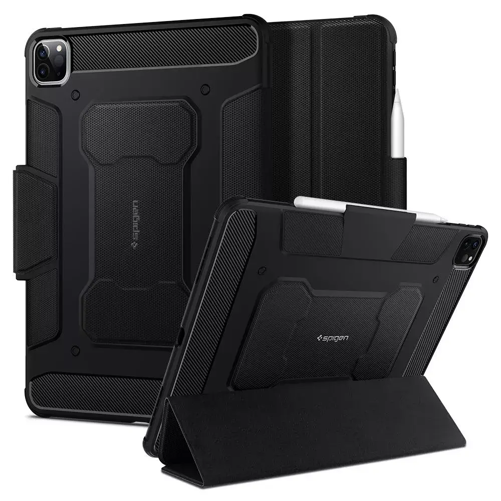 Spigen Rugged Armor Pro flip maciņš priekš iPad Pro 11" Photo 2