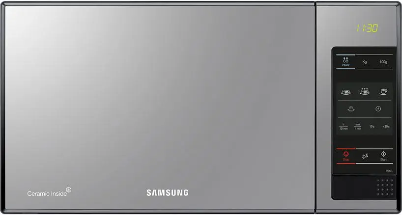 Mikroviļņu krāsns Samsung ME83X melna uz