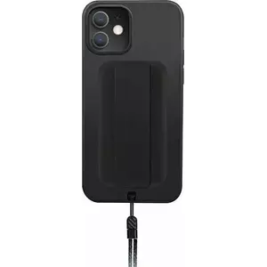 Uniq UNIQ etui Heldro iPhone 12 mini 5,4" melns/vidu nakts melns Antimikrobiāls materiāls