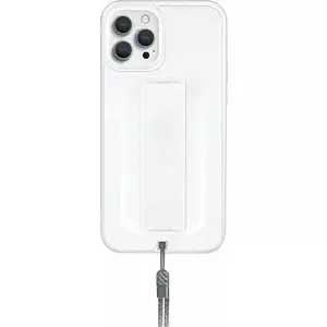 Uniq UNIQ etui Heldro iPhone 12 Pro Max 6,7" balta/natural frost Antimikrobiāls materiāls