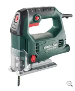 Sīkripju zāģis Metabo STEB 65 Quick 450 W — rokas elektriskais zāģis, 450 W, Quick ātrās asmens nomaiņas sistēma