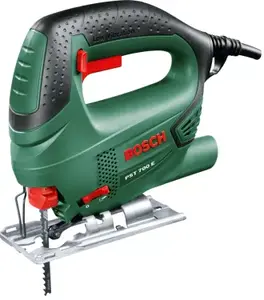 Лобзик Bosch PST 700 E 500 Вт, глубина реза по дереву 70 мм, сталь 4 мм, наклон 0–45°, 1,7 кг