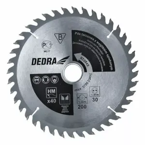 Диск пильный Dedra H450100 450×30 мм, 100 зубьев, твердосплавные напайки