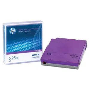 Tukša datu lente HPE C7976W LTO saspiestā jauda 6.25 TB