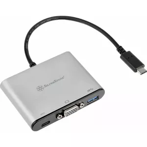 External video adapter SILVERSTONE CH7517 USB-C to VGA (Chrontel CH7517) external display connection