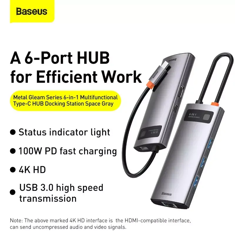 Baseus Metal Gleam USB 3.2 Gen 1 Type-C Photo 12