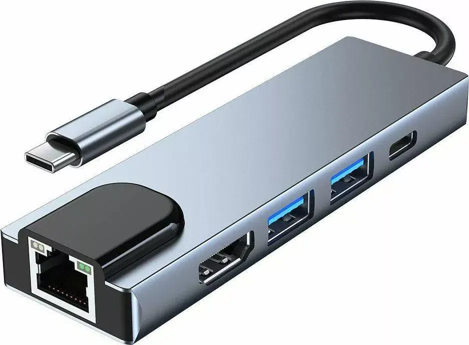 Док-станция Tech-Protect V3-HUB 5-в-1 Photo 1
