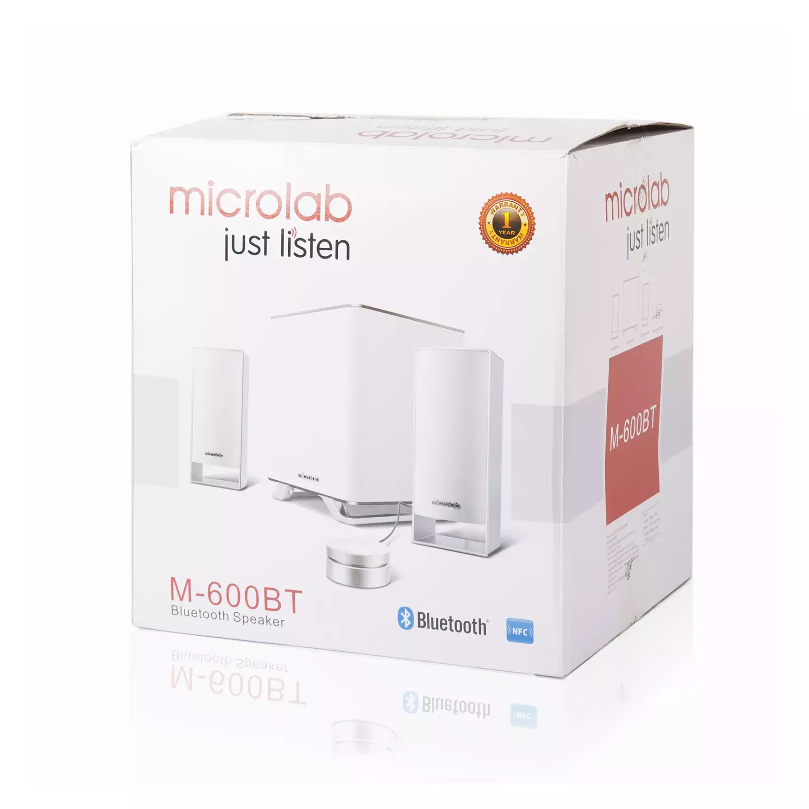 Microlab M-600BT White Photo 4