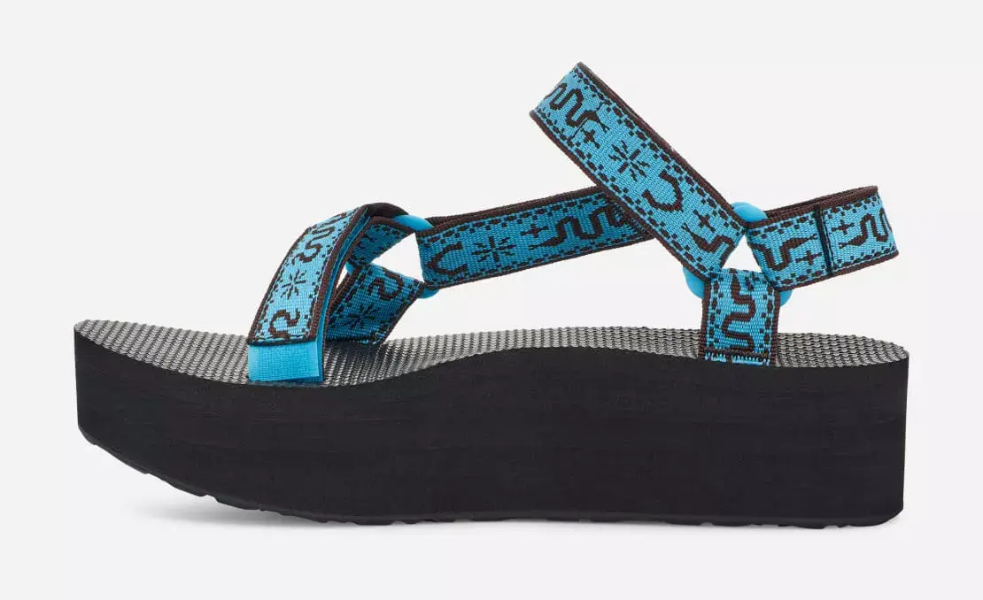 Sandals TEVA Flatform Universal — Black Photo 3