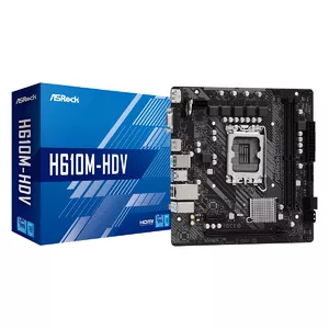 Asrock H610M-HDV Intel H610 LGA 1700 mikro ATX