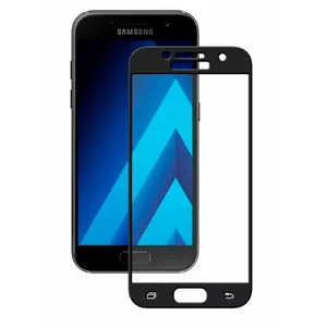 Закалённое стекло iLike для Samsung A3 2017 (A320) 5D, чёрное