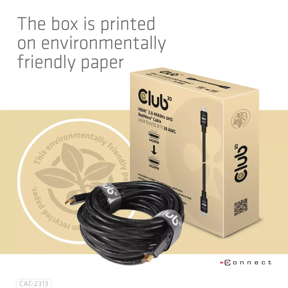 HDMI kabelis CLUB3D 2.0 RedMere Photo 11