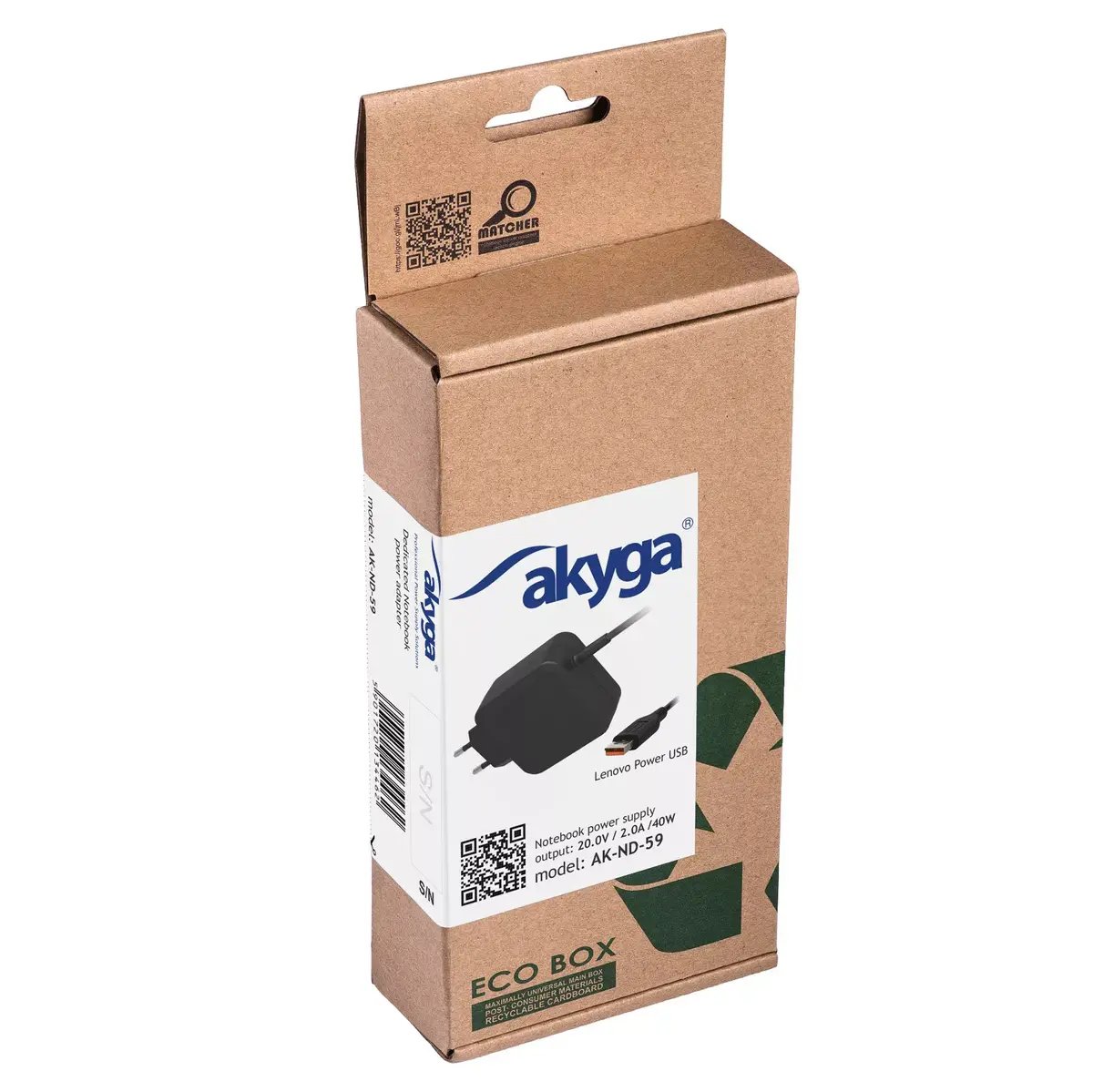 Akyga AK-ND-59 40 W strāvas adapteris/invertors Photo 5