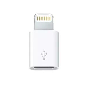 Cable adapter Apple Lightning to Micro‑USB MD820ZM‑EU — Lightning to Micro‑USB, white