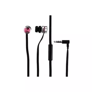 LG QuadBeat LE411 Universal Original Headset with microphone / Remote control / 3.5mm / 1.2m / Black (OEM)