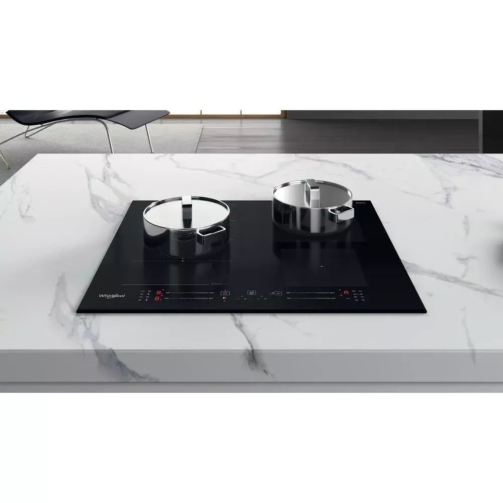 Whirlpool WF S4160 BF встраиваемая индукционная панель 59 см Photo 13