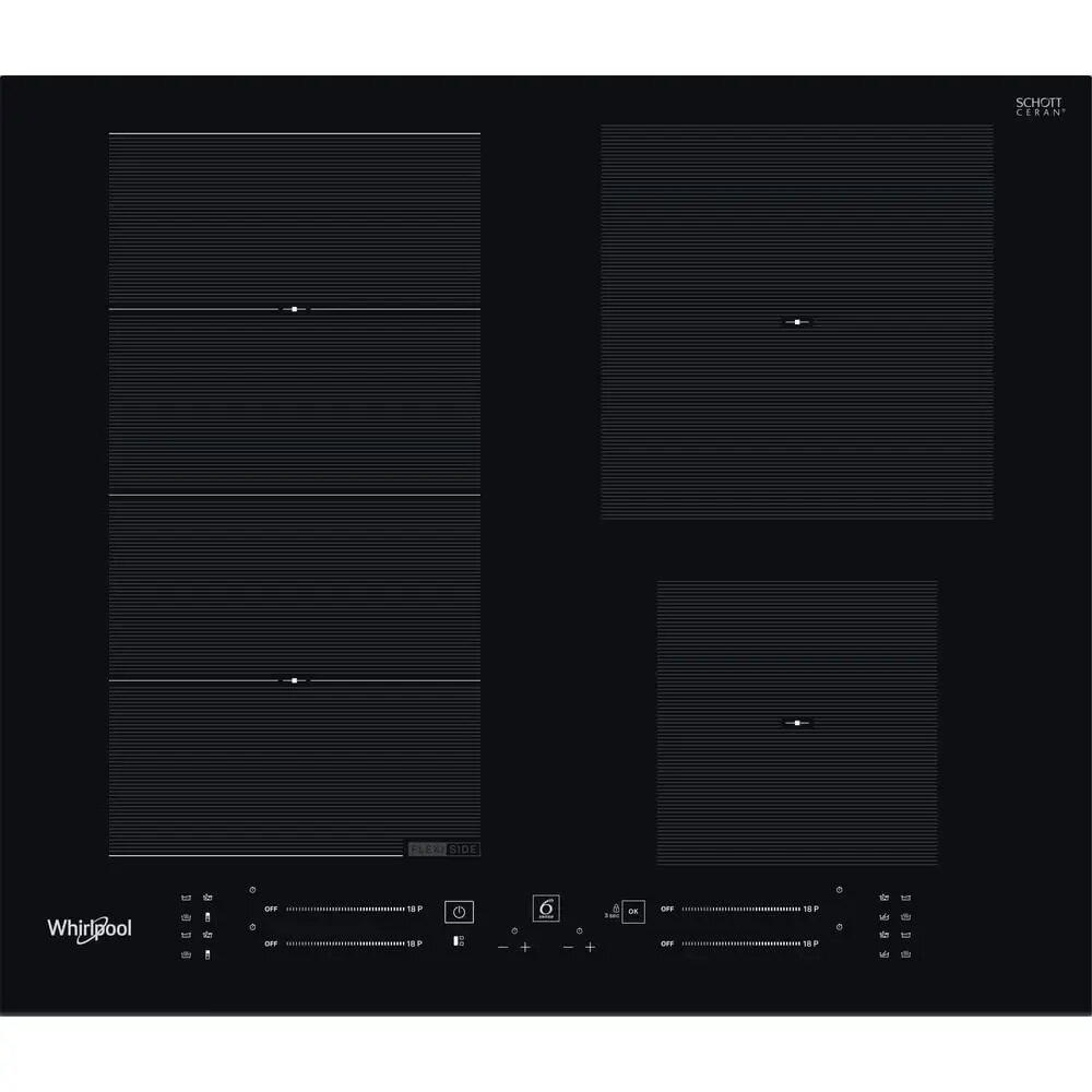 Whirlpool WF S4160 BF Iebūvējama indukcijas