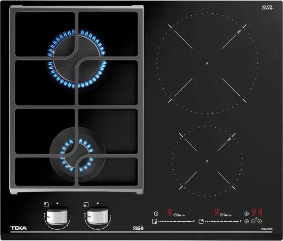 TEKA IND-GAZ PLATE JZC 64322 ABC BK built-in combi hob Photo 2