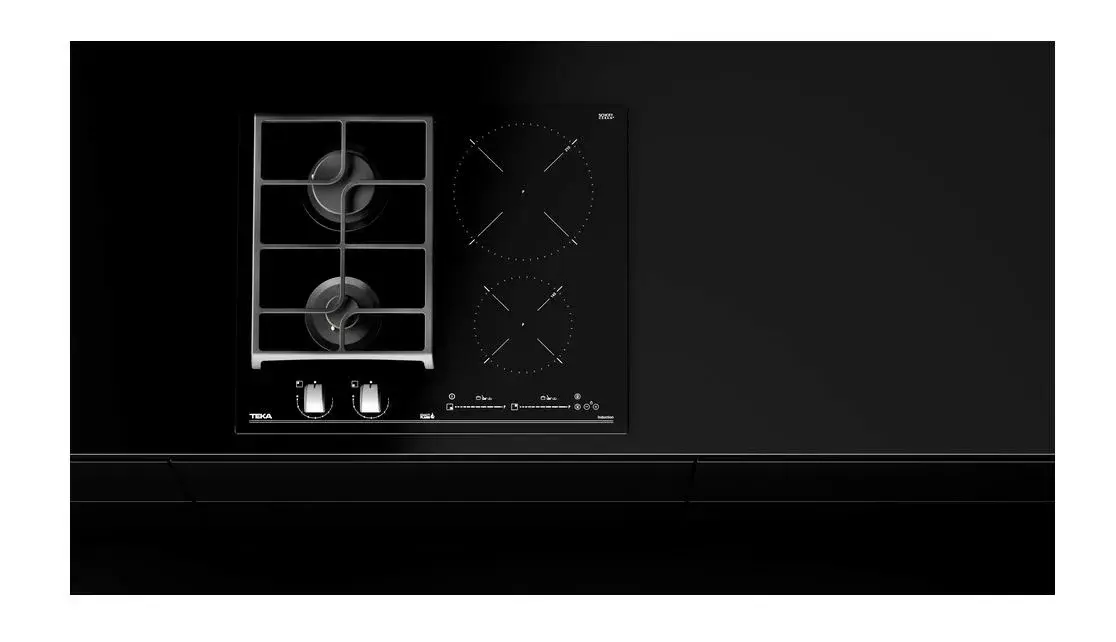 TEKA IND-GAZ PLATE JZC 64322 ABC BK built-in combi hob Photo 8