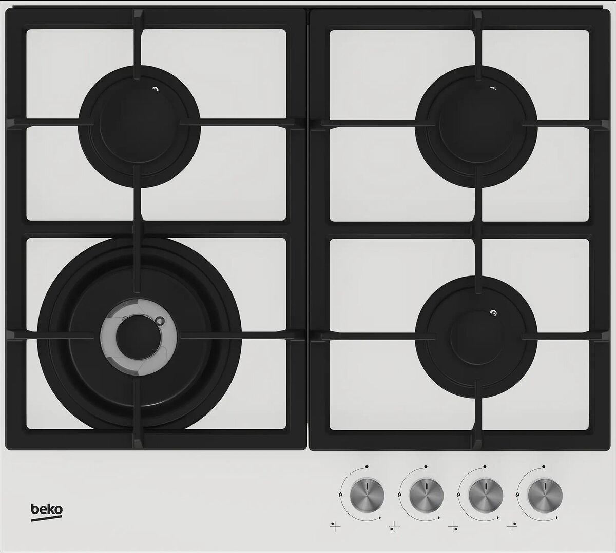 BEKO Gāzes virsma HILW64225SW ar 4