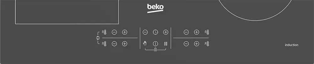 BEKO HII64200FMTZG индукционная панель 60 см 4 зоны Photo 6