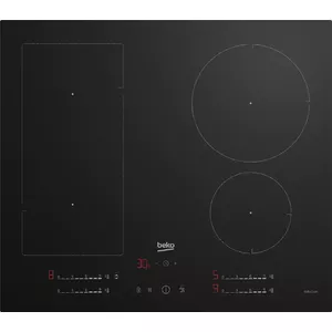 Встраиваемая индукционная варочная панель BEKO HII64730UFT, 60 см, 4 конфорки, IndyFlex™, сенсорное управление